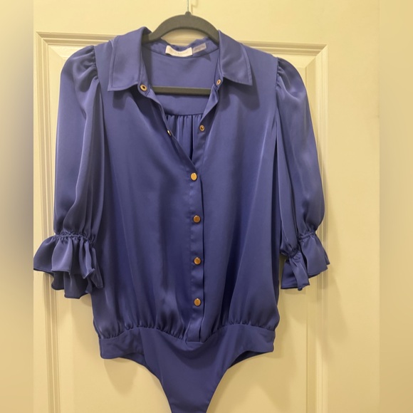 Ramy Brook Dina Button Down Bodysuit - don’t miss this! - Picture 8 of 15